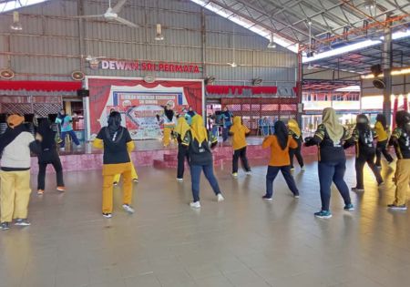 Program Malaysia Aktif@Komuniti Siri 8 Meriah Di SMK Sri Gunung, Bachok